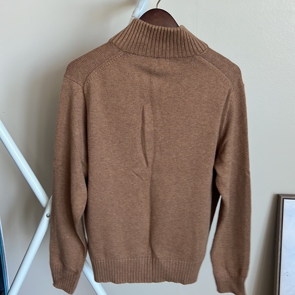 Polo - 3 button sweater- camel- small - Picture 3 of 3